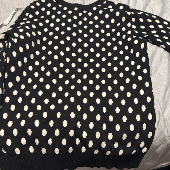 3/25 promo! 41 hawthorn polka dot sweater size medium - Picture 7 of 7